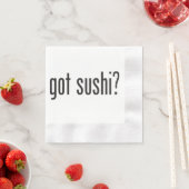Serviette En Papier sushi (En situation)