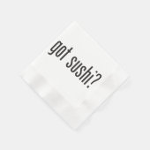 Serviette En Papier sushi (Coin)