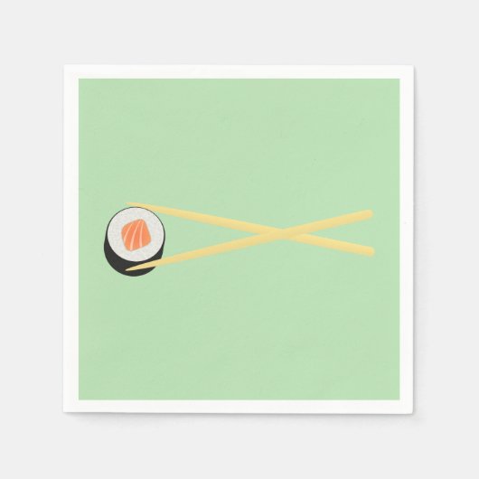Serviette En Papier Sushi I parfait (Devant)