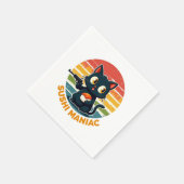 Serviette En Papier Sushi maniaque (Coin)