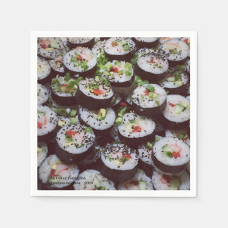 Serviette En Papier Sushi Napkin