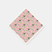 Serviette En Papier Sushi Party Hibachi Sushi Rolls et Chopsticks (Coin)