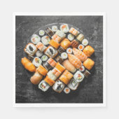 Serviette En Papier Sushi platter (Devant)