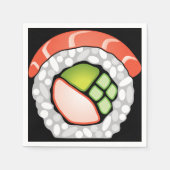 Serviette En Papier Sushi Roll (Devant)