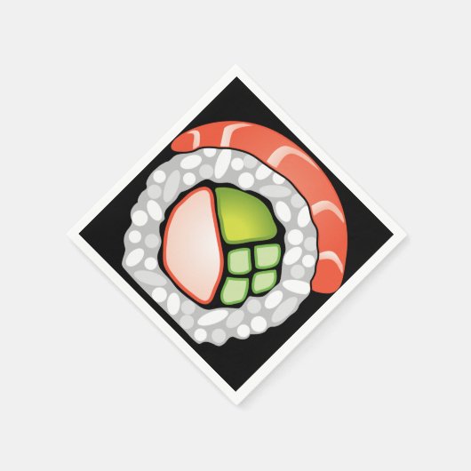 Serviette En Papier Sushi Roll (Coin)