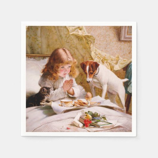 Serviette En Papier Suspense de Charles Burton Barber (Devant)