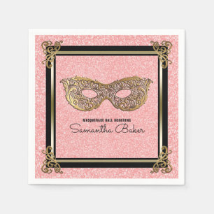Serviette En Papier Sweet 16 Masquerade fête d'anniversaire   Sweet si