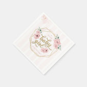 Serviette En Papier Sweet Baby girl Boho (Coin)