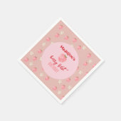 Serviette En Papier Sweet Berry Premier anniversaire (Coin)