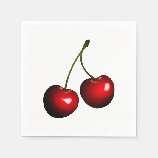 Serviette En Papier Sweet Cherry (Devant)
