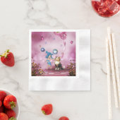 Serviette En Papier Sweet fairy (En situation)