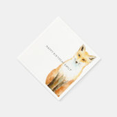 Serviette En Papier Sweet Fox (Coin)