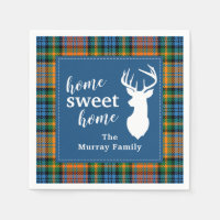 Sweet Home Tartan Clan Murray Plaid personnalisé
