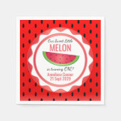 Serviette En Papier Sweet Melon Birthday (Devant)