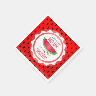 Serviette En Papier Sweet Melon Birthday