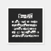 Serviette En Papier Sweet Pi (Devant)