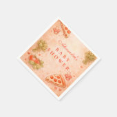 Serviette En Papier Sweet Pizza Baby Shower (Coin)