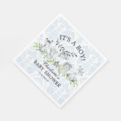 Serviette En Papier Sweet Safari Animaux Baby shower papier serviettes (Coin)