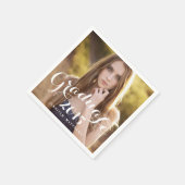 Serviette En Papier Sweet Script | Papier photo 2015 (Coin)