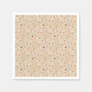 Serviette En Papier Sweets Paris vintages