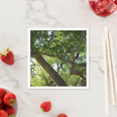 Serviette En Papier Sycamore Tree Nature verte (En situation)