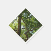 Serviette En Papier Sycamore Tree Nature verte (Coin)