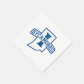 Serviette En Papier Sycamores d'Indiana State University (Coin)