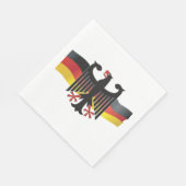 Serviette En Papier Symbole allemand serviettes (Coin)