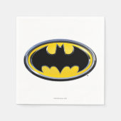 Serviette En Papier Symbole Batman | Logo classique (Devant)