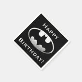 Serviette En Papier Symbole Batman | Logo Grainy (Coin)
