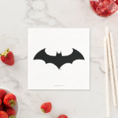Serviette En Papier Symbole Batman | Logo Simple Bat Silhouette (En situation)