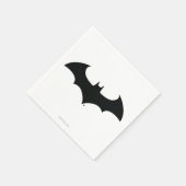 Serviette En Papier Symbole Batman | Logo Simple Bat Silhouette (Coin)