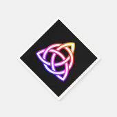 Serviette En Papier Symbole Celtic Trinity Knot Triquetra Wicca (Coin)