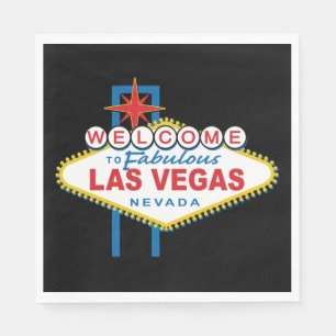 Serviette En Papier Symbole de Las Vegas