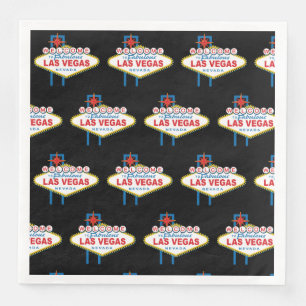 Serviette En Papier Symbole de Las Vegas