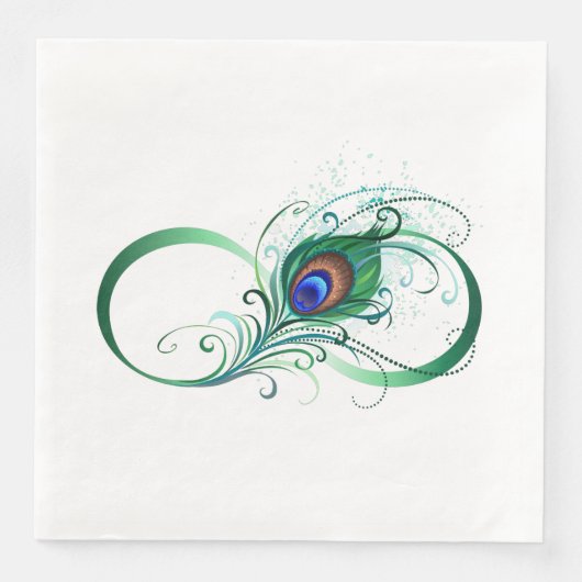 Serviette En Papier Symbole de l'Infinity (Devant)