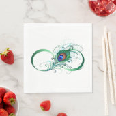 Serviette En Papier Symbole de l'Infinity (En situation)