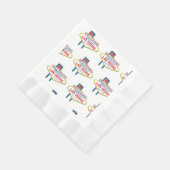 Serviette En Papier SYMBOLE DES MOTS D'ACCUEIL À Las Vegas (Coin)