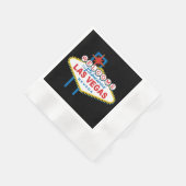 Serviette En Papier SYMBOLE DES MOTS D'ACCUEIL À Las Vegas (Coin)