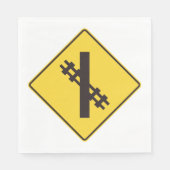 SERVIETTE EN PAPIER SYMBOLE DU CHEMIN DE PASSER (Devant)