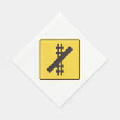 SERVIETTE EN PAPIER SYMBOLE DU CHEMIN DE PASSER (Coin)