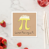 Serviette En Papier Symbole Fantaisie Humour citron Pi (En situation)