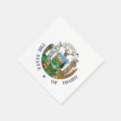 Serviette En Papier Symbole Idaho (Coin)