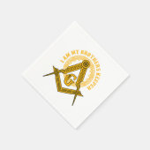 Serviette En Papier Symbole maçonnique Brothers Keeper Illuminati Cons (Coin)
