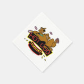 Serviette En Papier Symbole néo-chien de Scooby Doo Hot Dog (Coin)