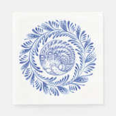 Serviette En Papier Symbole populaire ukrainien (Devant)