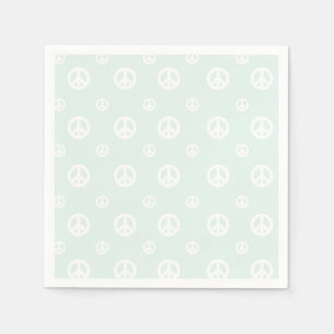 Serviette En Papier SYMBOLE RÉtro Surf Hippie Paix Anniversaire