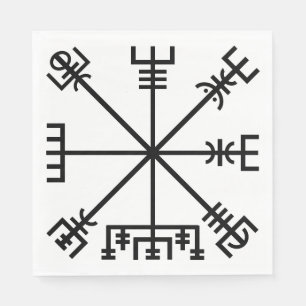 SERVIETTE EN PAPIER SYMBOLE VIKING DE VÉVISE