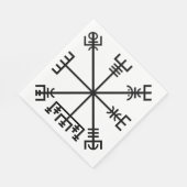 SERVIETTE EN PAPIER SYMBOLE VIKING DE VÉVISE (Coin)
