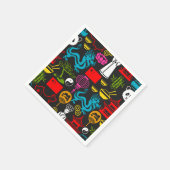 Serviette En Papier Symboles chinois serviettes (Coin)